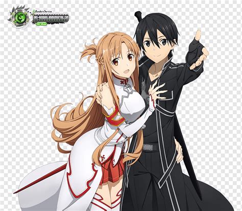 Sword Art Online Kirito And Asuna Render