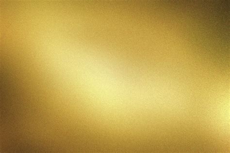 Glowing Dark Gold Foil Metal Wall With Copy Space Abstract Texture