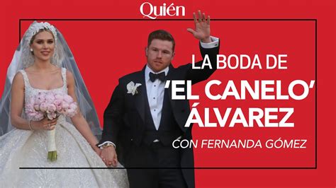 Así Fue La Boda De El Canelo Álvarez Con Fernanda Gómez Youtube