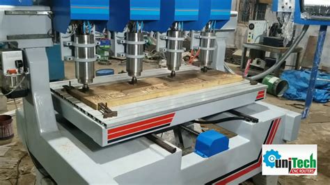 4 Spindle Multiple Spindle Cnc Router For High Speed Wood Carving