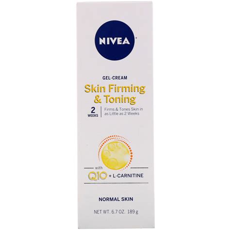Nivea Skin Firming And Toning Gel Cream With Q10 L Carnitine 67 Oz