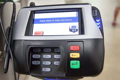 Credit Card Machine Credit Card Terminal Photo Of A