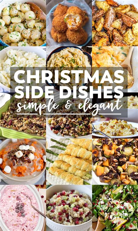 Sweet potatoes and different pies like pumpkin and apple, sweet it really depends if people want to experience a more traditional or contemporary. Best Christmas Side Dishes for Christmas Dinner ...