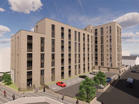 Caddick Breaks Ground On M Stockport Resi Place North West