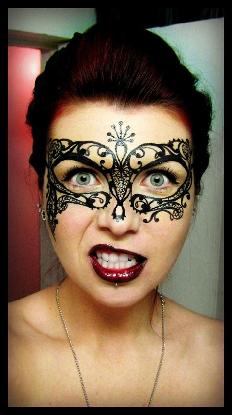 Pin By Kate Harrington On Face Paint Masquerade Makeup Mask Face