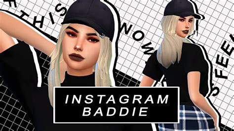 Instagram Baddie The Sims 4 Create A Sim Youtube
