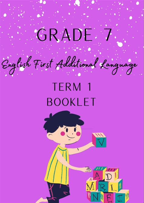 Grade 7 English Fal Term 1 Booklet