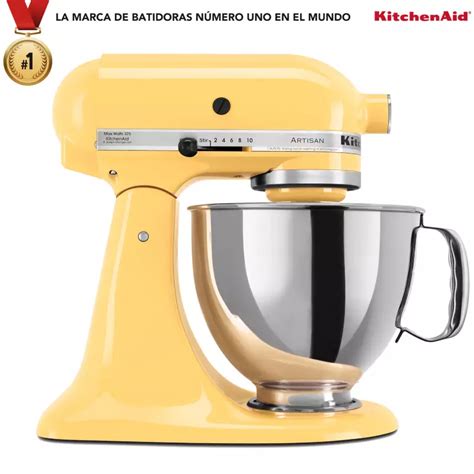 Batidora De Pedestal Kitchenaid Artisan 47 Lt Amarillo 10 Velocidades