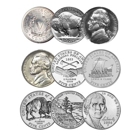 100 Years Of American Nickels
