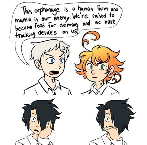 Pin By Nashi On The Promised Neverland Neverland Art Anime Funny