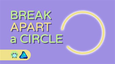 Break Apart A Circle Affinity Designer Tutorial Youtube