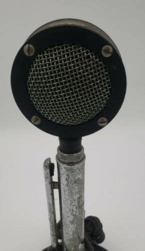 Vintage Astatic Silver Eagle T Up9 D 104 Microphone 4 Pin Ham Cb Radio
