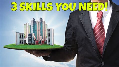 Skills Every Successful Real Estate Agent Must Have Youtube