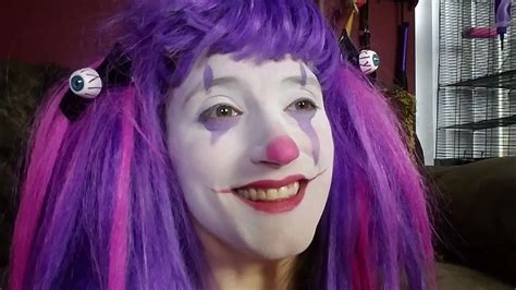 Clown Girl Says Happy Clown Week Youtube