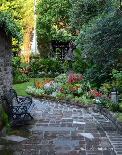 A Return To Historic Charleston Sc Charleston Gardens Backyard