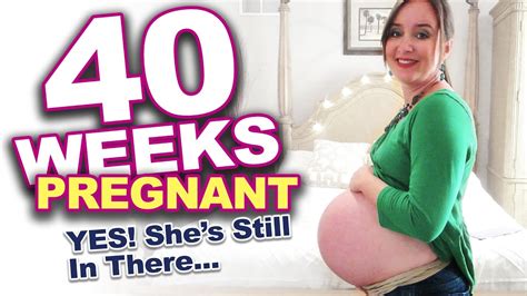 🙀👶huge Baby Belly At 40 Weeks Pregnant The Last Bump Date Youtube