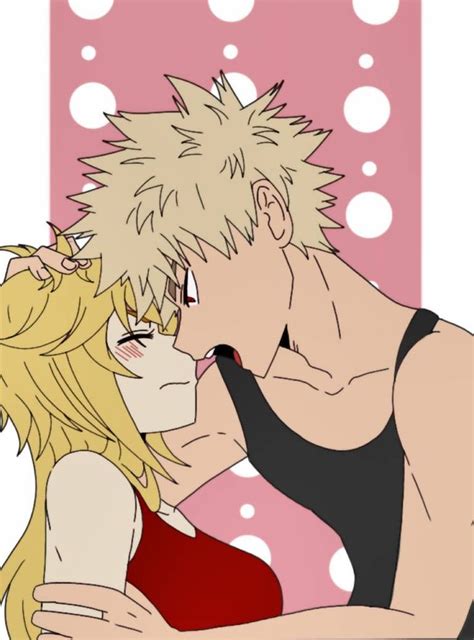 Pin on bakugou x oc