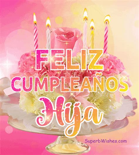 Recolectar 121 Images Feliz Cumpleaños Hija  Animado Viaterramx
