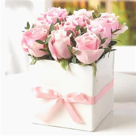 Pink Beauty 15 Pink Roses Bouquet Pink Roses Box Online Blooms Only