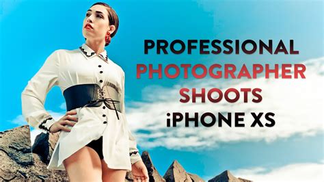 Professional Photographer Shoots Iphone Xs Youtube