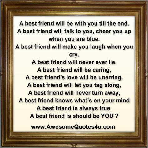 Awesome Quotes A Best Friend