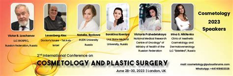 Cosmetology Conferences 2023 Dermatology Conferences Plastic
