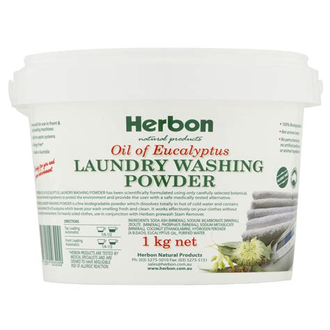 There are liquid detergents as well as traditional washing powders to. Laundry Washing Powder 1kg - Herbon Natural Products