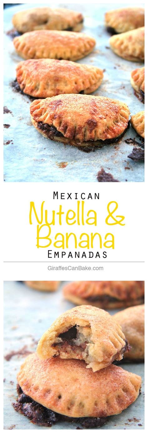 Mexican Nutella And Banana Empanadas Nutella Tefal Snack Collection