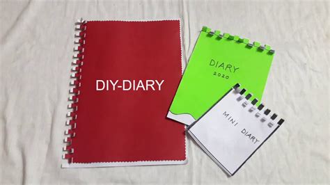 Diy Diary Youtube
