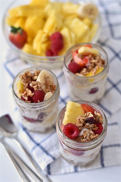 Fruit Parfaits With Homemade Maple Syrup Granola Find The Recipe At
