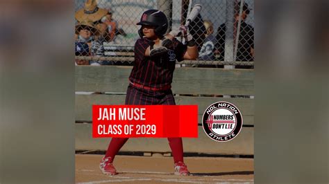 Class Of 2029 Jah Muse Baseball Spotlight August 2021 Youtube