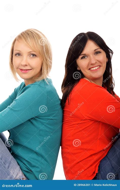 Girlfriends Stock Image Image Of Women Cute Brunette 28966301
