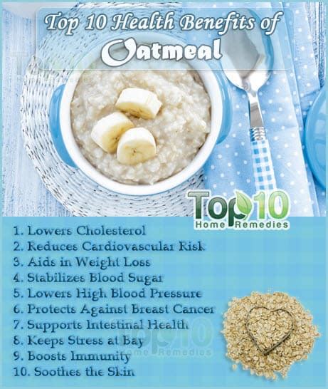 Top 10 Health Benefits Of Oatmeal Page 3 Of 3 Top 10
