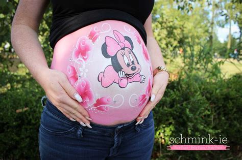 Pin Su Belly Drawing Pregnancy