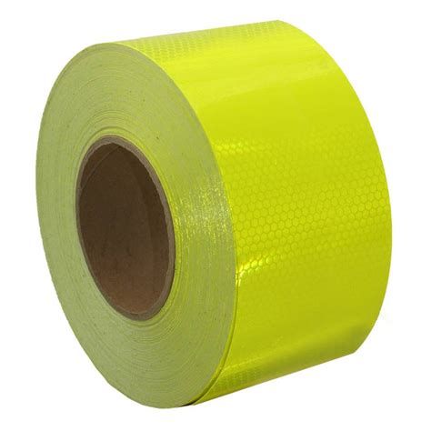Class 1 Reflective Tape Yellow 50mm X 457m Border Lifting And Safety