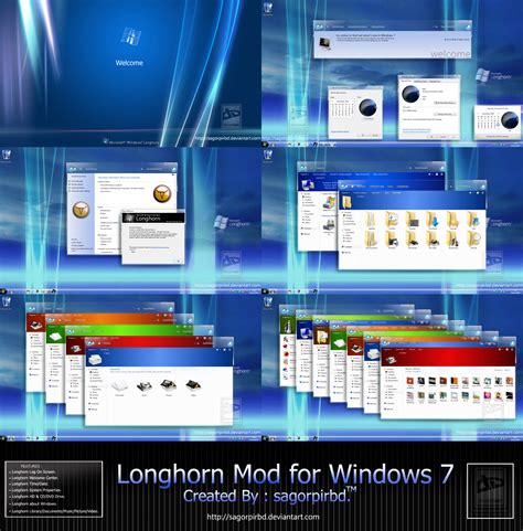 Longhorn Mod For Windows 7 By Sagorpirbd On Deviantart