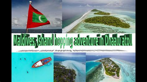 Maldives Dhaalu Atoll Adventure See From The Sky Youtube