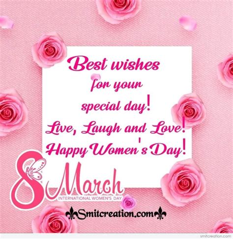 Best Wishes For 8th March Womens Day