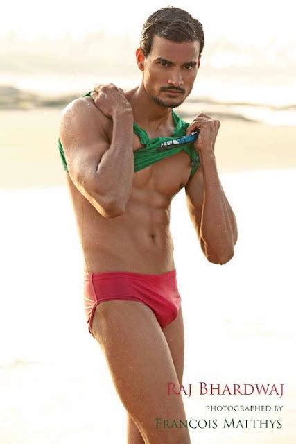 hot body shirtless indian bollywood model and actor raj bhardwaj