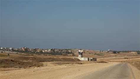 View Border Between Israel Gaza Strip Stock Footage Video (100% Royalty