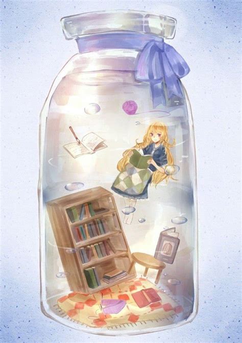 Kết Quả Hình ảnh Cho Anime Girl In A Bottle