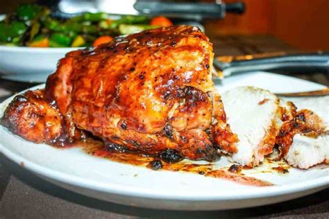 Cranberry Glazed Barbecued Turkey Breast The Food Blog