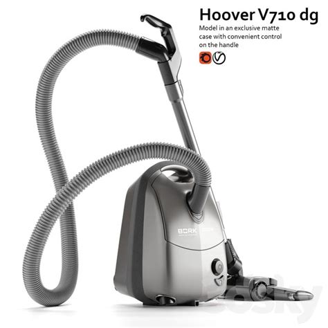 دانلود مدل سه بعدی جارو برقی Vacuum Cleaner Bork V710 Dg بانک مدل آبجکت و تکسچر سه بعدی