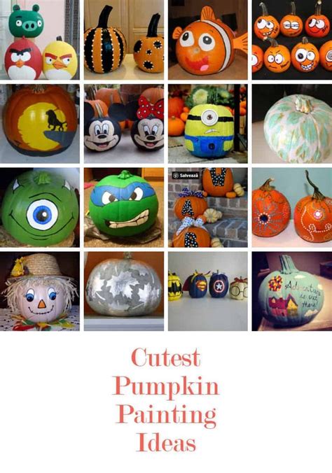 Get Inspired With 15 Adorable Pumpkin Painting Ideas 2020 Edition