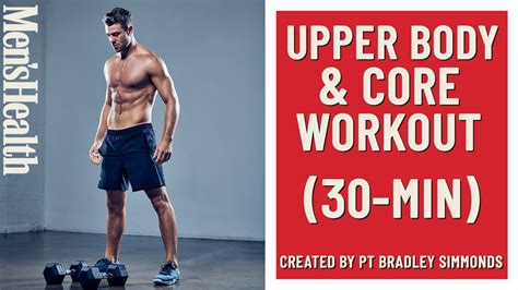 30 Minute Upper Body And Core Workout Mens Health Uk Fat Burning Facts