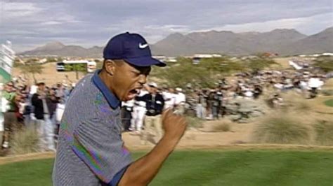 WATCH Tiger Woods Most Epic Hole In One At The 1997 Phoenix Open