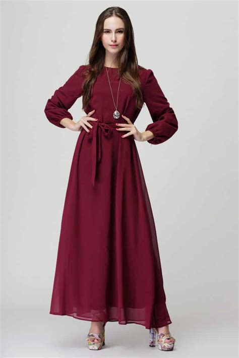 Memang dengan memakai baju gamis model terbaru tak hanya bikin penampilan makin modis. BAJU GAMIS MAROON SIMPLE CANTIK 2016 | Jual | Model ...