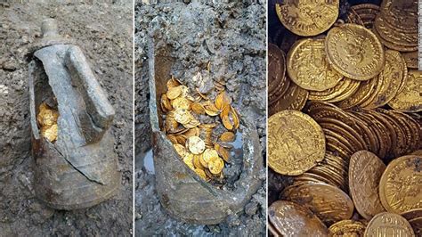 Hundreds Of Roman Gold Coins Found In Basement Of Old