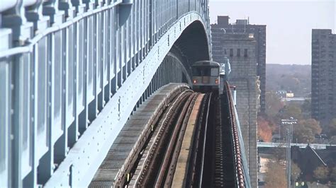 Patco And Septa Trains Going Over And Under Ben Franklin Bridge Youtube