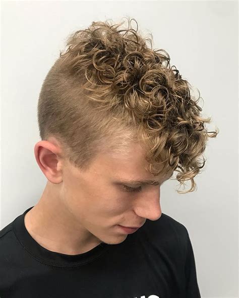 Curly Mop Haircut
